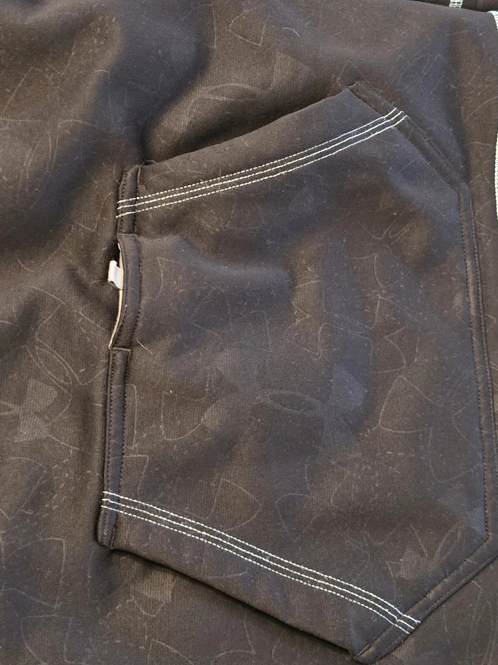 Under Armour Boy's Black Crewneck Hoodie with Contrast Trim